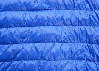 Down jacket material background