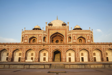 sunset of Humayun