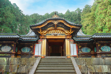 Taiyuinbyo Shrine in Nikko, Japan