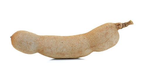 Tamarind isolated on the white background