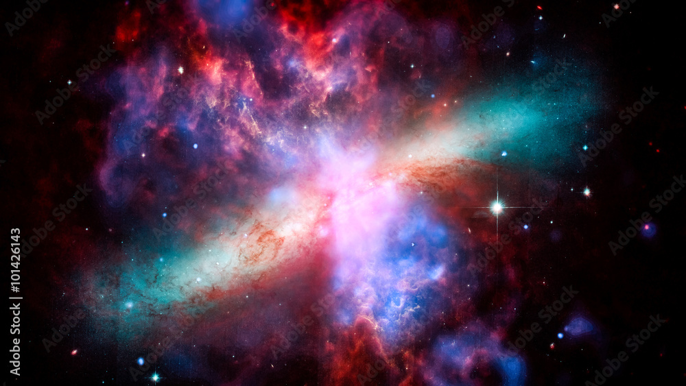 Canvas Prints space nebula. elements of this image furnished by nasa