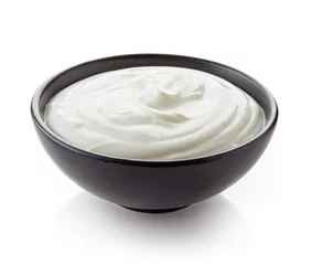 Fototapeten Black bowl of cream © bigacis