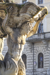 antica fontana a Roma