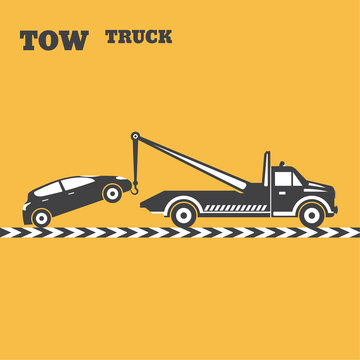 Tow truck emblem