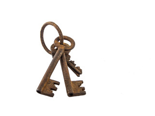 old key of isolated