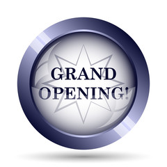 Grand opening icon