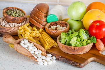 Selection of nutrients for vegetarian diet