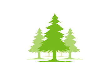 Pine Logo Vector