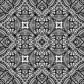 abstract ethnic tribal Seamless pattern