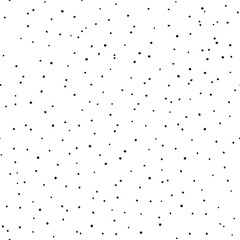 Vector seamless pattern. Hand drawn dot texture.