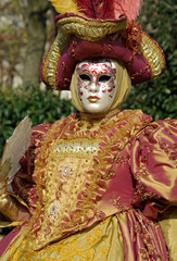 Costume et masque du carnaval de venise