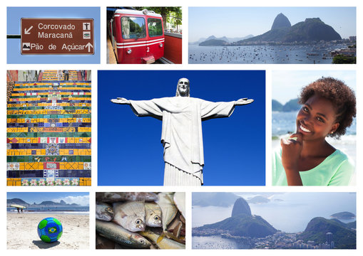 Sammlung 9 Bilder aus Rio de Janeiro