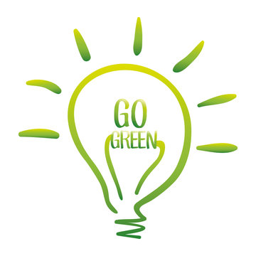 Go green and ecology theme