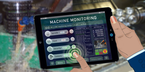 bas8 BuildingAutomationSign - remote monitoring - vertical machining with 4-axis - 2to1 g4196