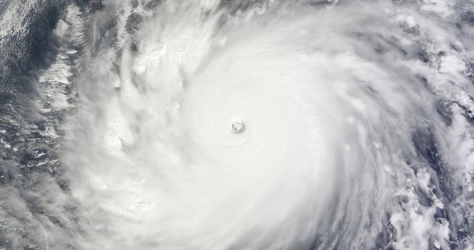 View from orbit of Super Typhoon Megi, the strongest named storm of  2010. Image: NASA.