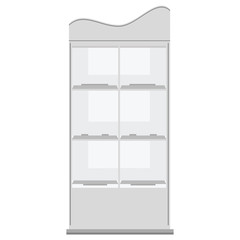 White display rack