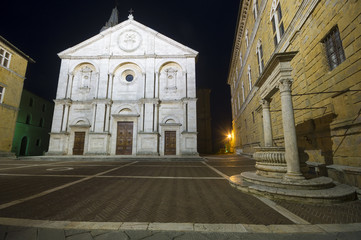 The historic center of Pienza, Tuscany, Italy
