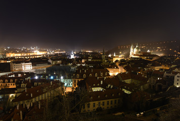 Fototapeta na wymiar Prague from castle