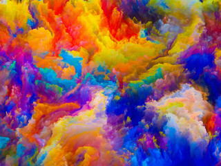 Obraz na płótnie Canvas Acceleration of Colors