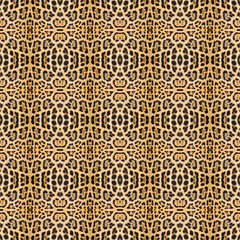 Leopard skin texture for background
