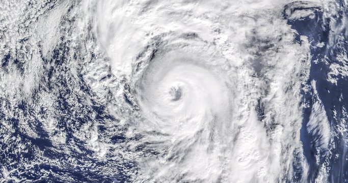View from orbit of Hurricane Alex, an unusual early winter Hurricane in 2016. Image: NASA.