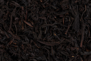 dry black tea