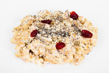 Oatmeal Cranberry Health Diet Food