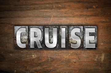 Cruise Concept Metal Letterpress Type