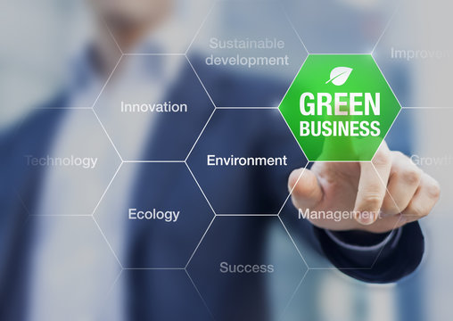 Presentation Of Green Business Concept For Sustainable Developme
