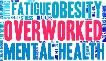 Overworked Word Cloud