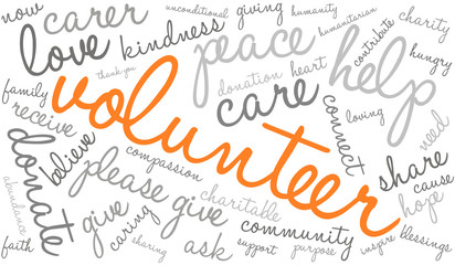 Volunteer Word Cloud