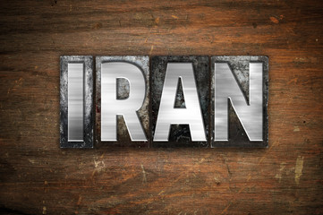 Iran Concept Metal Letterpress Type