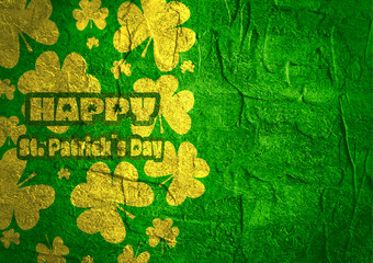 St. Patrick's Day greeting.