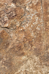 Detail of stone texture with crack background.