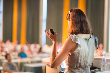 Speaker at Business Conference and Presentation.