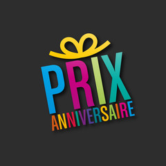 prix anniversaire
