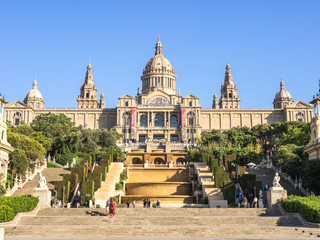 Fototapeta premium Palau Nacional (National Palace)