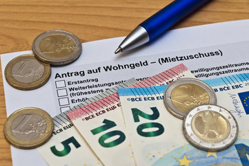 Wohngeld beantragen