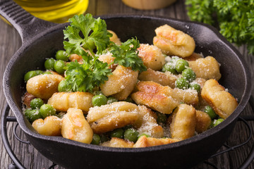 Homemade Italian Gnocchi.