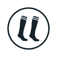 Football socks icon