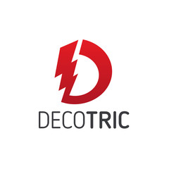 Electrical Letter D Logo