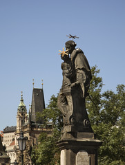 Fototapeta premium Charles Bridge in Prague. Czech Republic