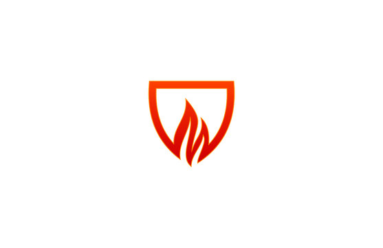  Shield Fire Logo