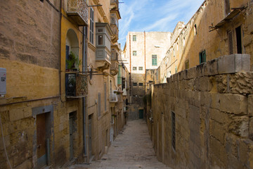 Fototapeta na wymiar Gasse auf Malta