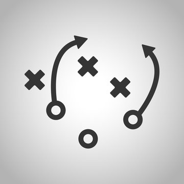 Football Strategy Icon