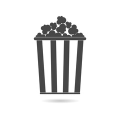 Popcorn simple icon 