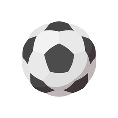 Soccer ball cartoon icon