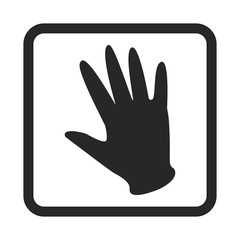 rubber glove icon