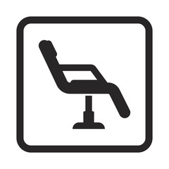 tattoo chair icon