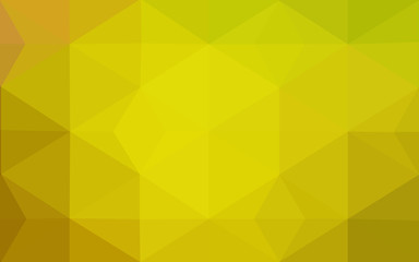 Obraz premium Multicolor green, yellow, orange polygonal design pattern, which consist of triangles and gradient in origami style.